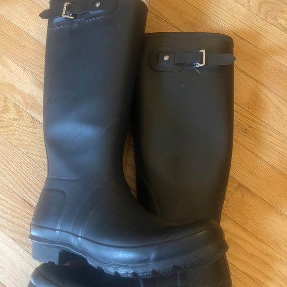 Dark Grey HUNTER rainboots - tall - Picture 3 of 5